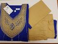 Royal Blue Girl’s Anarkali Suit Indian Outfit 3 to 10 Year #6220